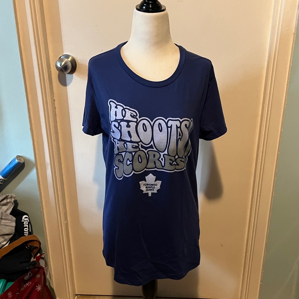 NHL TORONTO MAPLE LEAFS SPARKLE TEE